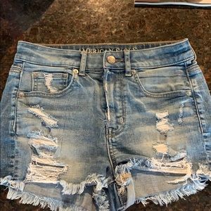 Jean shorts